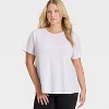 Women's Crewneck Leggings Friendly Short Sleeve T-Shirt - All In Motion™ - 3 of 3