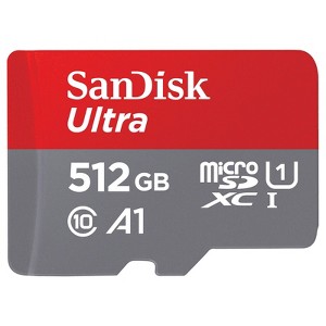 SanDisk 512 GB MicroSDXC Ultra 150MB Card Only – Extended Capacity SD - 1 of 4