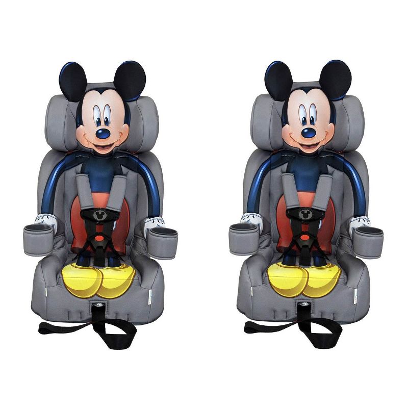 KidsEmbrace Disney Mickey Mouse Combo Harness Booster Toddler Car Seat (2 Pack), 1 of 7