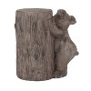 16" x 16" Modern Farmhouse Magnesium Oxide Pig Garden Sculpture Brown - Olivia & May: Outdoor Patio Decor, Playful Accent - 3 of 4