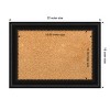 Amanti Art Manhattan Framed Corkboard, Natural Cork - image 4 of 4