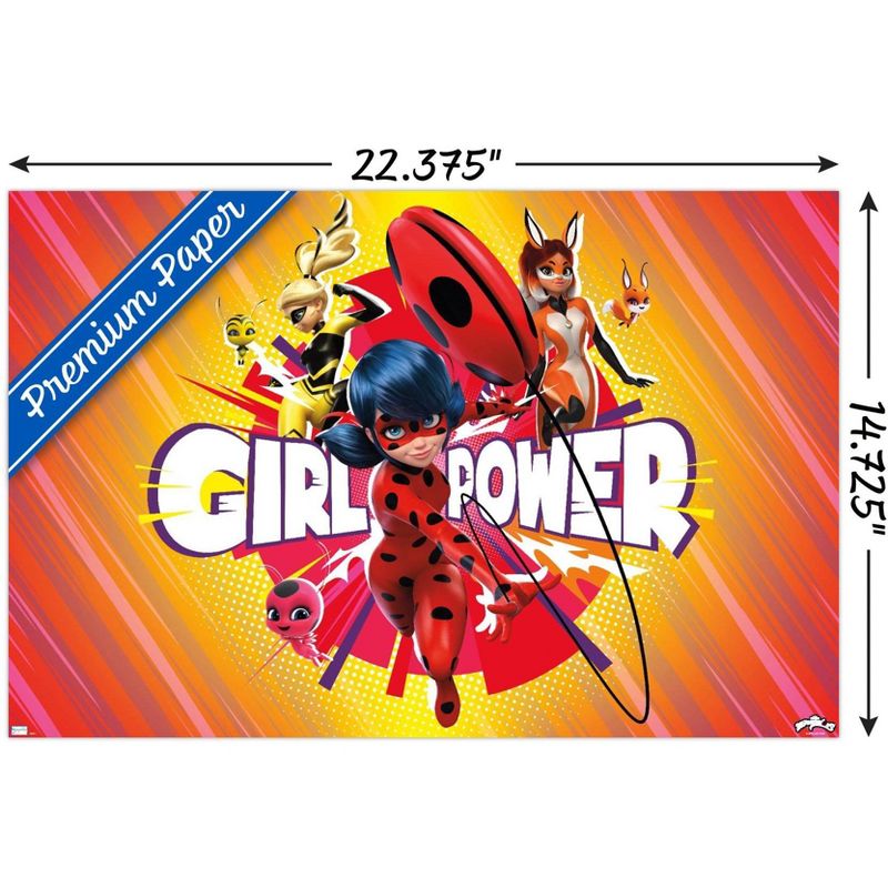 Trends International Miraculous - Girl Power Unframed Wall Poster Prints, 3 of 7