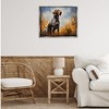 Stupell Industries Brown Bird Hunting Dog Floating Frame Canvas Art - 3 of 4