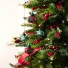 Glittered Glass Reflector Ornament (Set of 6) - 2 of 4