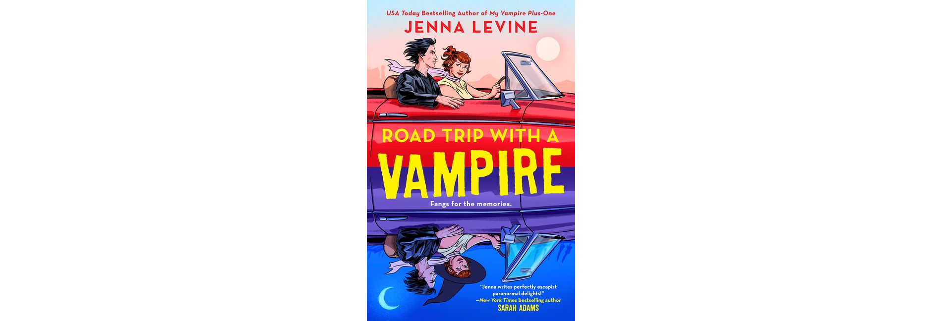 Road Trip with a Vampire - by  Jenna Levine (Paperback)