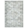 Rugs for Living Room Vintage Floral Print Area Rug Low Pile Non-Slip Distressed Indoor Carpet for Bedroom Dining Room Home Office - 3 of 4