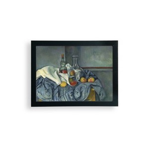 9" x 12" The Peppermint Bottle Paul Cezanne Frame Wall Art - Deny Designs: Modern Style, Wood Composite Frame, Screen Print Artwork - 1 of 4