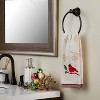 2pk Cardinal and Branch Hand Towel Set Off White - SKL Home - image 4 of 4