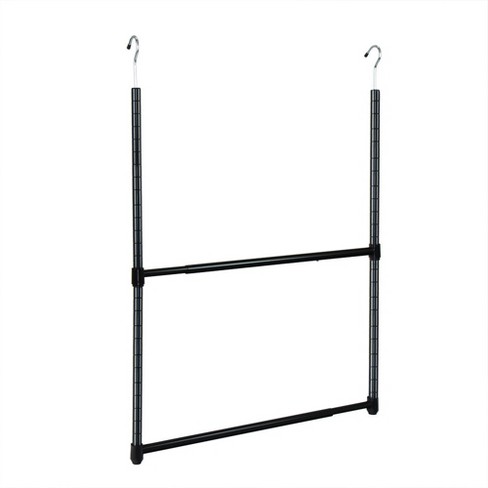 Oceanstar Garment Rack With Adjustable Shelves With Hooks : Target