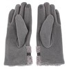 CTM Women's Teddy Synthetic Fleece Touchscreen Winter Gloves - 3 of 3