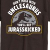 Men's - Instant Message - You'll Get Jurasskicked Short Sleeve Graphic T-Shirt - 2 of 4