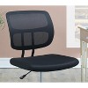 TiramisuBest Black Nylon Mesh Office Chair - Modern, Comfortable, Adjustable, 5 Wheels (1 pc) - 4 of 4
