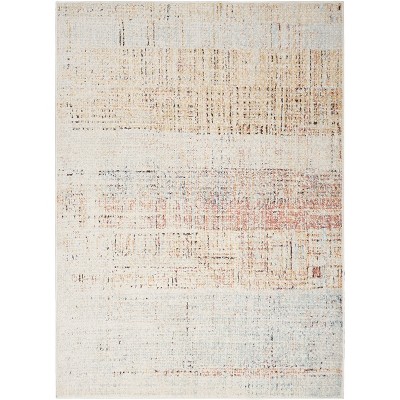 Nourison Motion Contemporary Indoor Area Rug Multicolor 5'3" x 7'