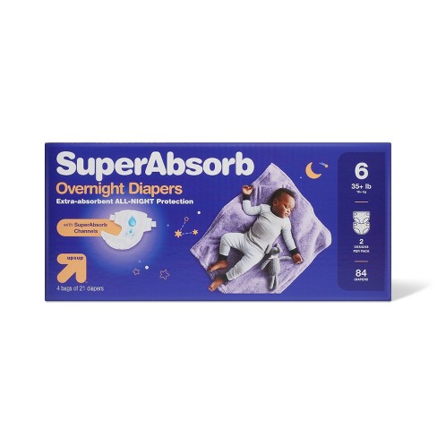 Sposie Booster Pads With Adhesive For Overnight Diaper Leak