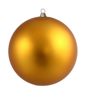 Vickerman Antique Gold Ball Ornament - 1 of 4