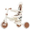 FONTOI 7 in 1 Baby Tricycle Toddler Strollers Baby Shower Gift Party Parent Removable Adjustable Push Rod Toddler Push Bike, Ivory, 28.2"*13.6"*8.1" - 2 of 4