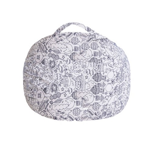 White bean bag chair target hot sale