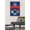 Trends International MLB Chicago Cubs - Champions 23 Framed Wall Poster Prints - 2 of 4