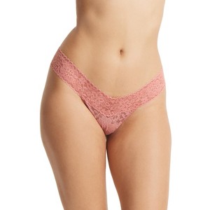 Hanky Panky Women's Daily Lace Low Rise Thong - One Size - 1 of 3