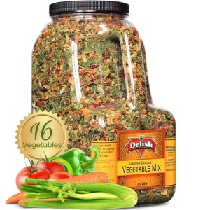 Garden Deluxe Vegetable Soup Mix by It’s Delish, 3.5 LB Gallon Size Jug - 1 of 4