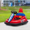 Aosom Bumper Car for Kids, 360° Rotation 6V Electric Ride on Bumper with Twins Motors, Music Horn and LED Lights, Safety Belt - 2 of 4