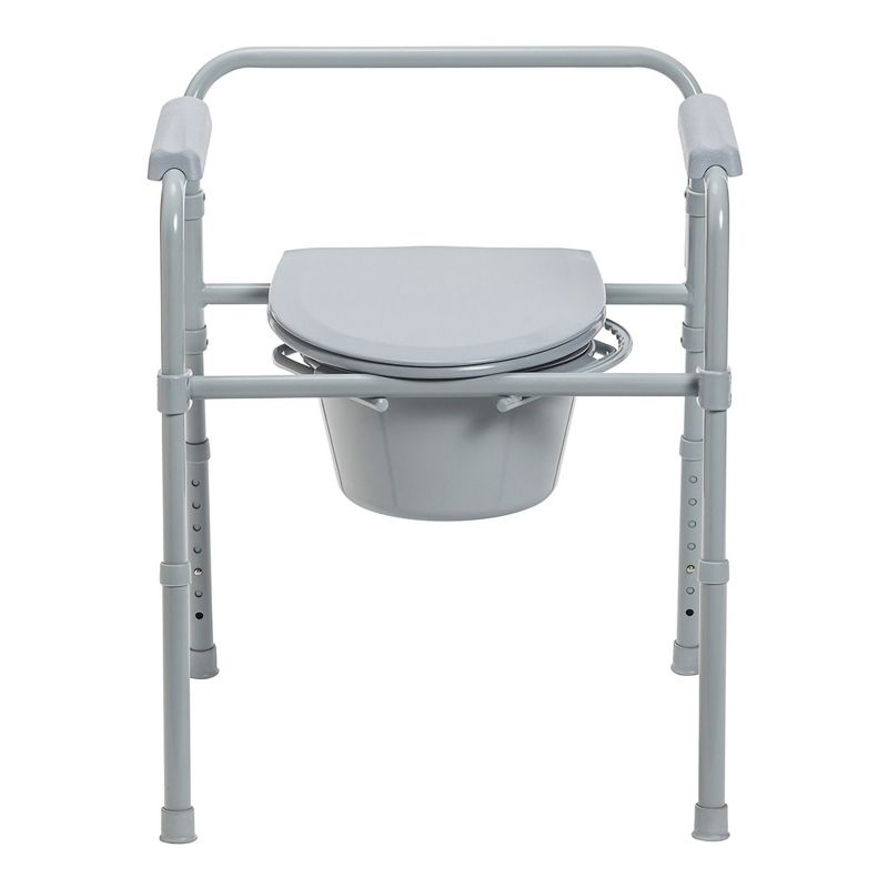 McKesson Folding Commode Chair, 350 lbs Capacity, 1 Count, 3 of 12