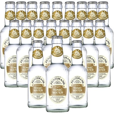 Fentimans Botanically Brewed Natural Tonic Water 20 Pack, 6.7 fl oz Bottles – Premium Mixer for Cocktails & Refreshing Drinks