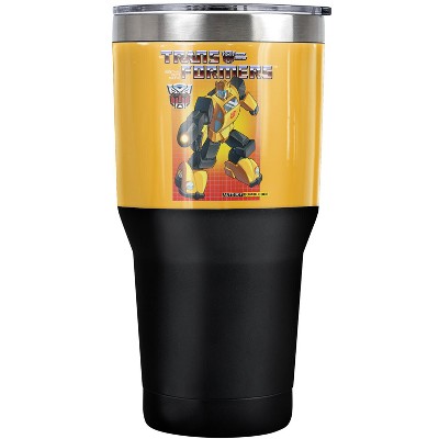 Transformers Bumblebee Steel Tumbler 30oz Coffee Travel Mug