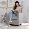 Delta Children Blair Slim Nursery Glider Swivel Rocker Chair - 2 of 4