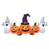 Costway 9FT Long Halloween Inflatable Pumpkins Self Inflating Halloween Pumpkin - 3 of 4