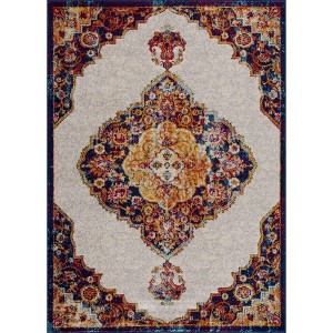 Hauteloom Istanbul Orange Area Rug - 1 of 4
