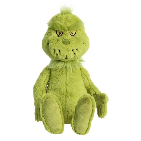 Aurora Large Grinch Dr. Seuss Whimsical Stuffed Animal Green 18" - image 1 of 4