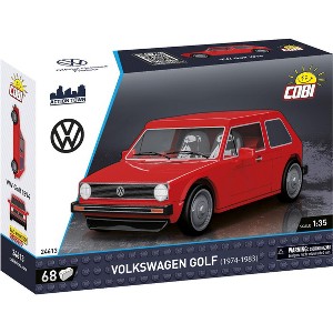 COBI Action Town Volkswagen Golf (1974-1983) Vehicle Building Set, 68 Pieces - 1 of 4