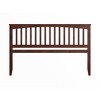 AFI Furnishings Mission King Headboard with Turbo Charger in Walnut - 2 of 4