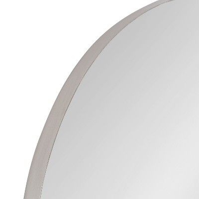 Rollo 30" Oval Silver and Gold Vanity Mirror