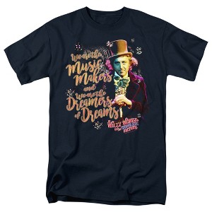 Willy Wonka And The Chocolate Factory Music Makers Adult T-Shirt - 1 of 4