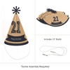 Big Dot of Happiness Finally 21 - 21st Birthday - Cone Happy Birthday Party Hats for Adults - Set of 8 (Standard Size) - 3 of 4