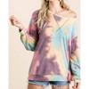 Women's Tie Dye Pullover - BiBi - 2 of 4