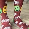 Classical Comedy and Tragedy Masks  Socks from the Sock Panda (Men's or Women's Sizes) - 3 of 4