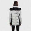 Canada Weather Gear Women’s Hooded Puffer Jacket with Removable Faux Fur Trim – Heavyweight Winter Parka Coat - 3 of 4