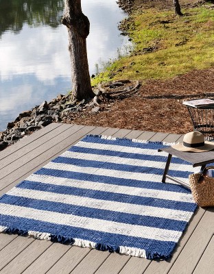 Unique Loom 2' 2 X 3' 1 Eco Plaid Indoor Outdoor Washable Pink Area Rug :  Target