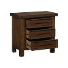 NicBex Nightstand with Drawers,1pc Side Table with Pulls  and Multi -colored Finish,Bedside Table for Bedroom,Living Room - 4 of 4