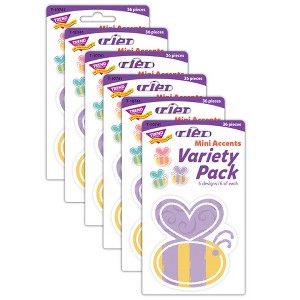 TREND Garden Bees Mini Accents Variety Pack, 36 Per Pack, 6 Packs - 1 of 4