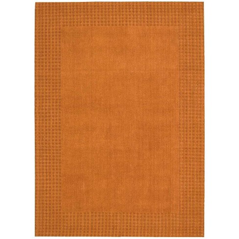 Kathy Ireland Ki07 Cottage Grove Ki700 Orange Area Rug 3 9 X 5 9