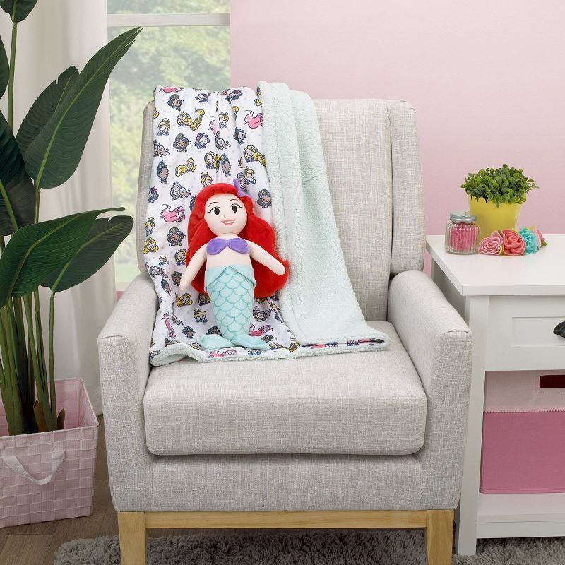 Disney Ariel Super Soft Plush Stuffed Animal - Princess, 4 of 5