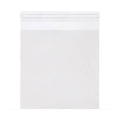 JAM Paper Cello Sleeves with Self-Adhesive Closure 6.25 x 6.25 Clear 6.25X6.25CELLO