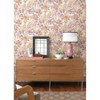 NuWallpaper Plum Ochre Naupaka Peel and Stick Wallpaper: Removable Adhesive Floral Botanical, 30.75 Sq Ft Coverage - 2 of 3