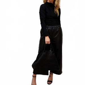 Women's Before I Met You Pleather Pant - Before You - 1 of 4