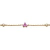 Guili Sparkling Girls Chain Link Bracelet with Cubic Zirconia for Kids and Teens Ð Stylish, Elegant Jewelry in Red or Green with a Playful and Timeless Design - 2 of 3