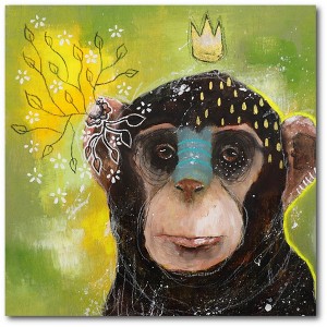 Courtside Market Let The Confusion Go Gallery-Wrapped Canvas - 1 of 4
